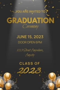 Gradcity Poster Graduation Poster Template | PosterMyWall