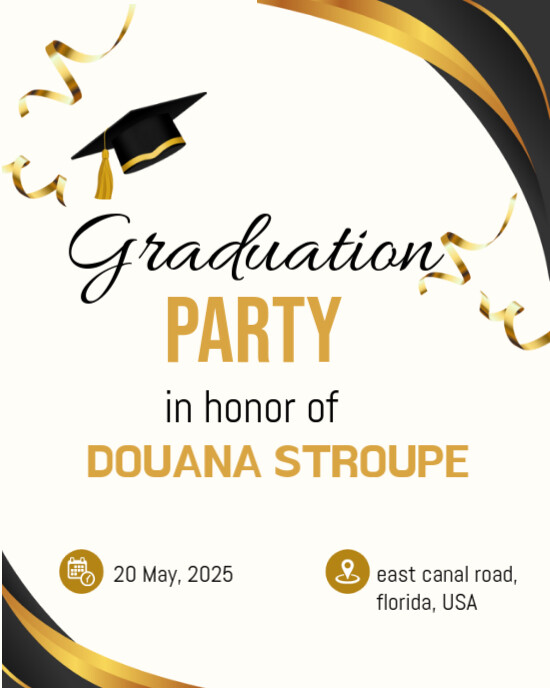Graduation Program Template, Free Graduation Program Templates, Graduation Program Template Free, Gr Instagram Portrait