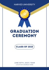 graduation program template pg2 | PosterMyWall