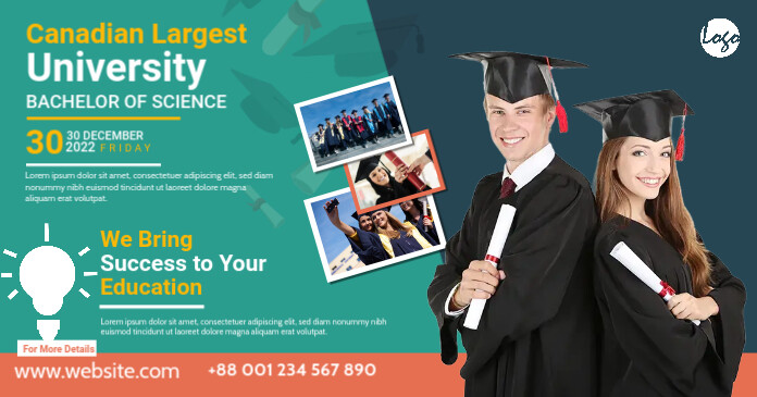 Graduation Program Template Postermywall Ut Graduation 2022