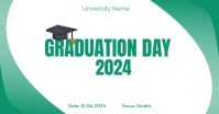 Graduation Programme auf Facebook geteiltes Bild template