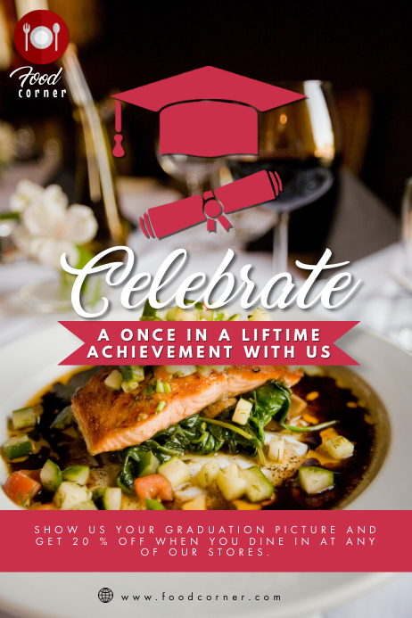 Graduation Promotion Graphics Graduation Promo Template | PosterMyWall