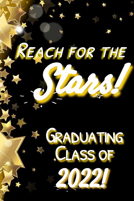 Gradution Stars Graduation Star Template | PosterMyWall