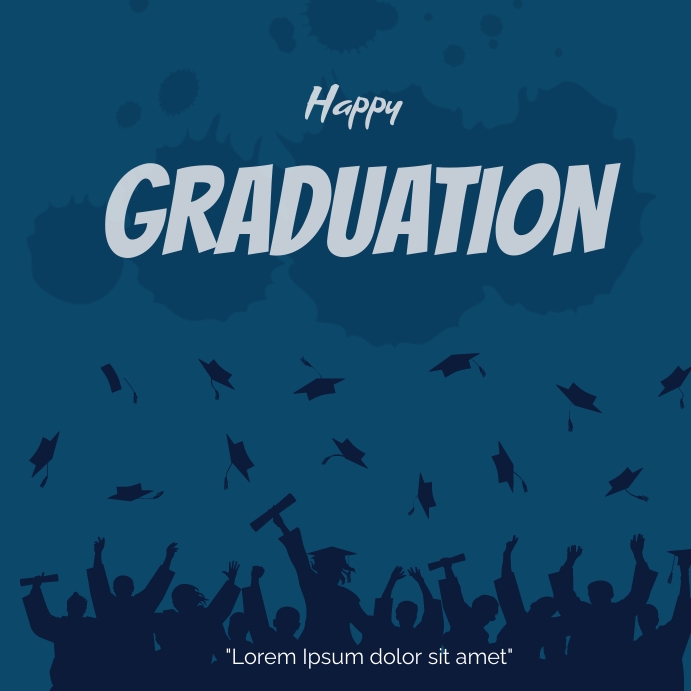 graduation template | PosterMyWall