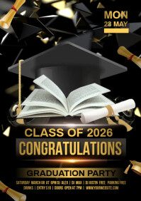 Graduation template A4