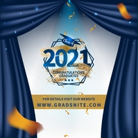 Graduation Template Square (1:1)