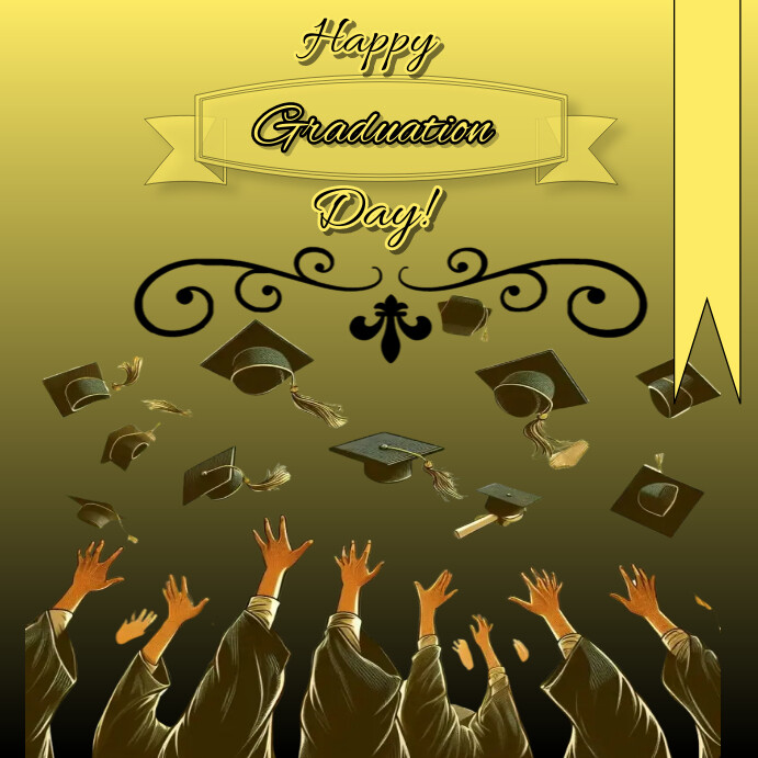 Plantilla de Graduation theme | PosterMyWall