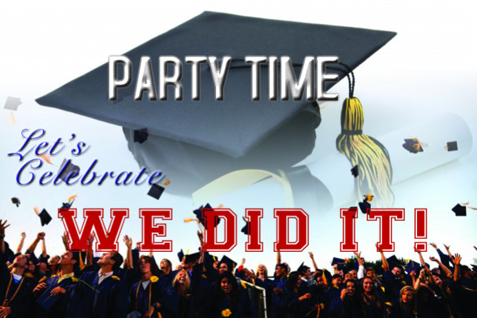 Graduation Time Template | PosterMyWall