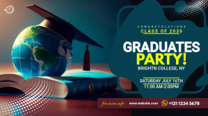 Graduation Twitter Post Template