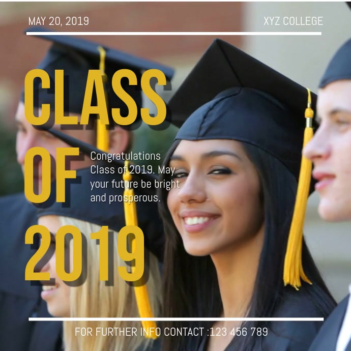 Graduation Video Template Graduation Video Template