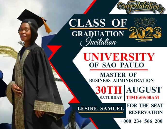 Graduation Slideshow Templates Editable Graduation Presentation