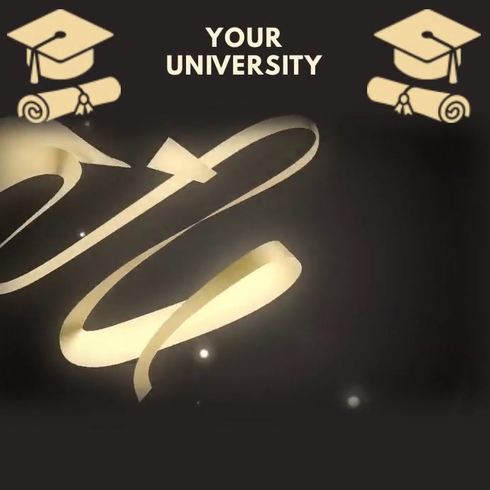 Copy of Graduation Video Template PosterMyWall