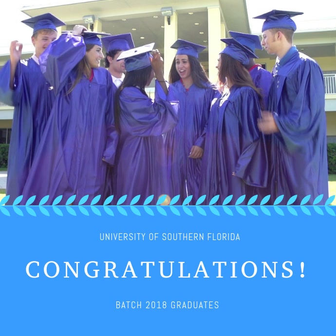 Copy of Graduation Video Template PosterMyWall