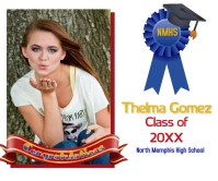 Graduation, yard signs, high school, employee Large Rectangle template