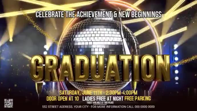 Graduations Party Template | PosterMyWall