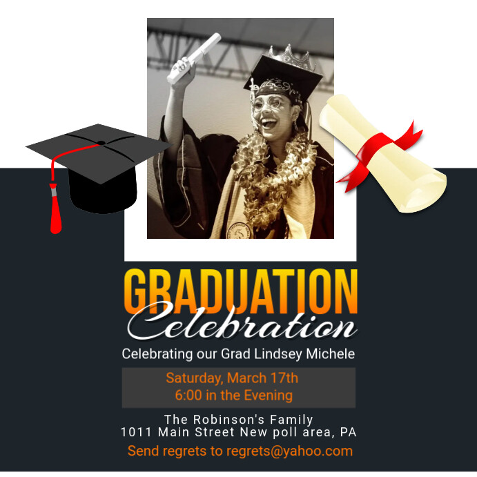 Graduations Post Template | PosterMyWall
