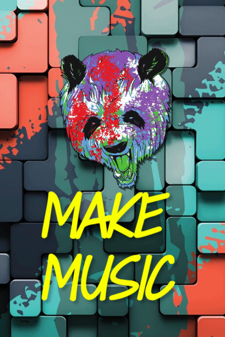 graffiti Plakat template