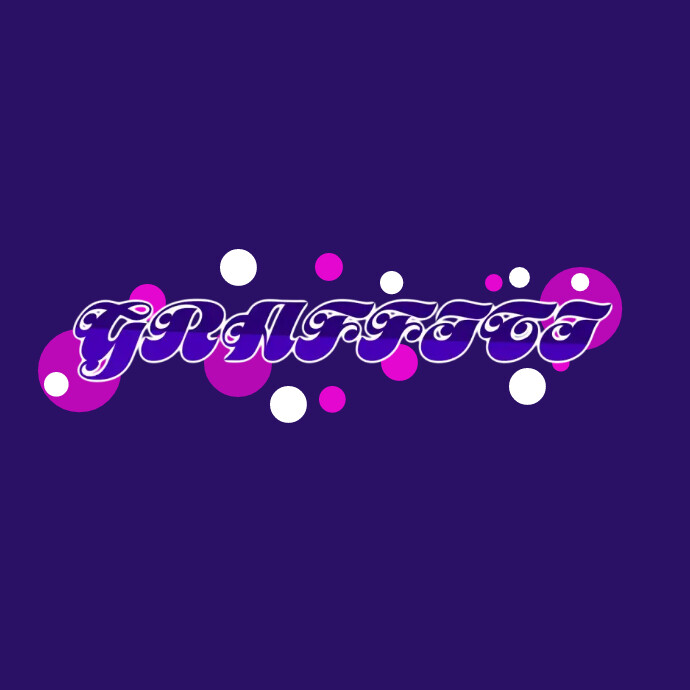 Graffiti logo Template PosterMyWall