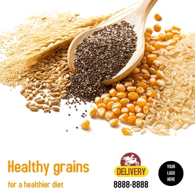 Poster Grains Template PosterMyWall