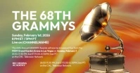 Grammy Awards Live Show Template Facebook Shared Image