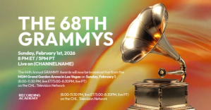 Grammy Awards Live Show Template Facebook Shared Image