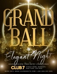 Grand Ball Elegant Night Volante (Carta US) template