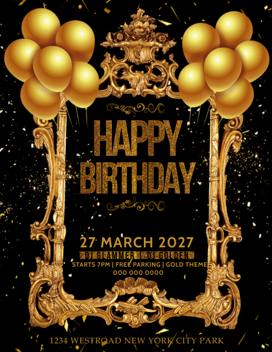 Brochure Du Modele De Flyer De La Grande Fete D Anniversaire Postermywall Brochure Du Modele De Flyer De La Grande Fete D Anniversaire Postermywall