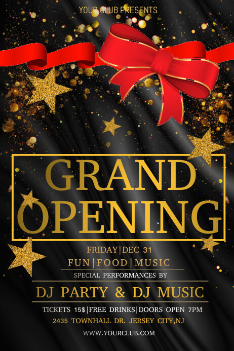 Copy of grand opening, opening soon, launching soon Copy of Grand opening, launching soon, opening party | PosterMyWall