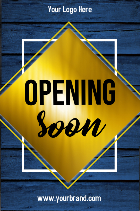 grand opening, opening soon, launching soon Template | PosterMyWall