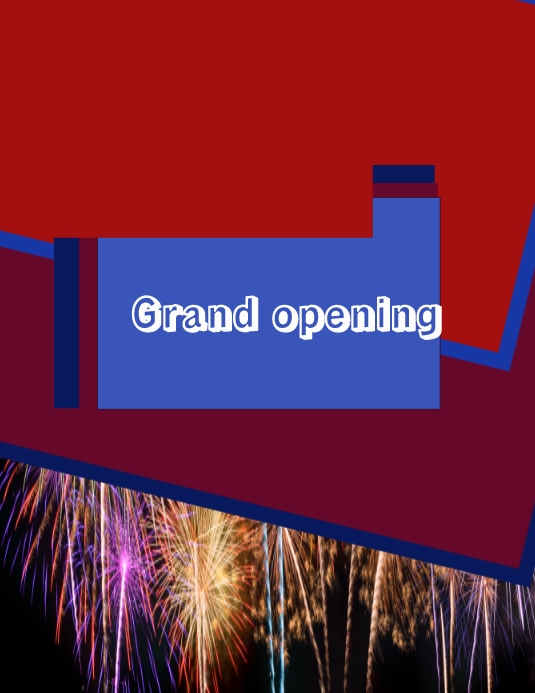 Grand opening (15) Template | PosterMyWall