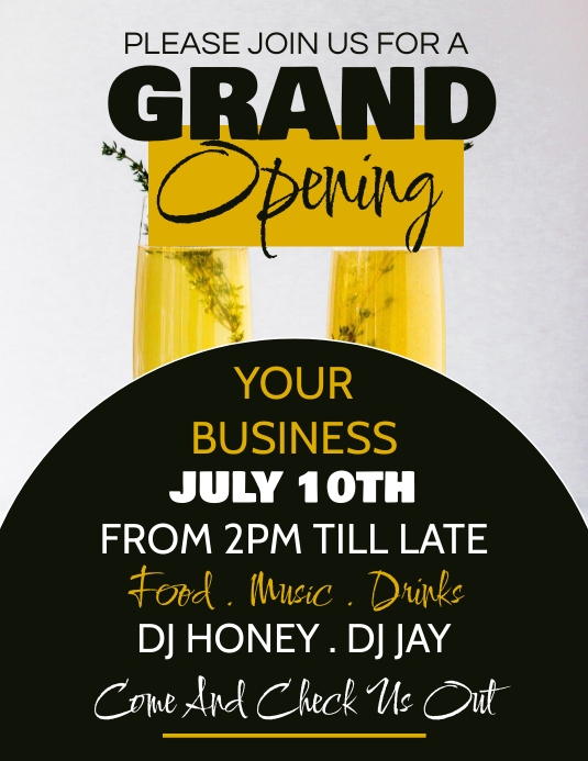 Grand Opening Ad Template | PosterMyWall