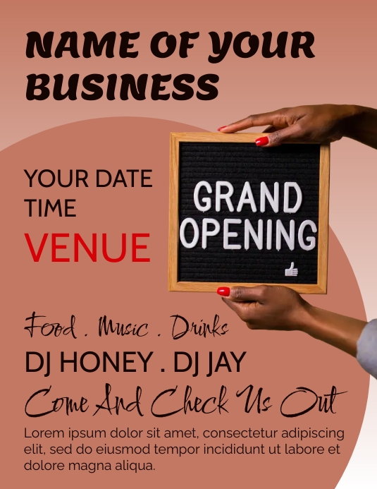 Grand Opening Ad Template | PosterMyWall