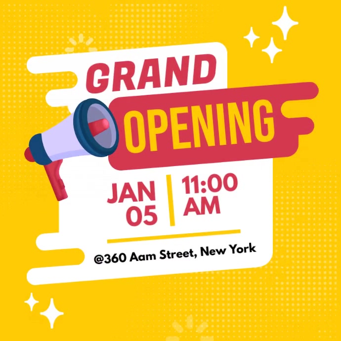 Grand Opening Ad Template | PosterMyWall