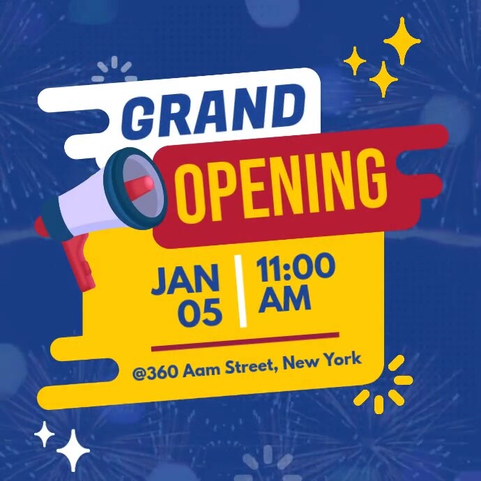 Grand Opening Ads Template | PosterMyWall