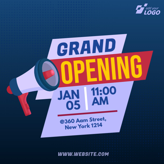 Grand Opening Ads Template | PosterMyWall