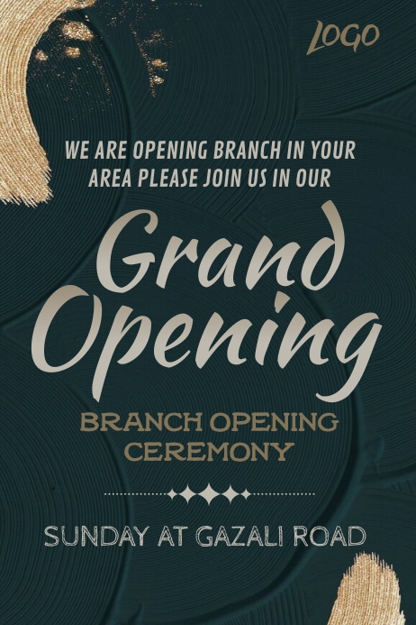 Grand opening / branch opening Template | PosterMyWall