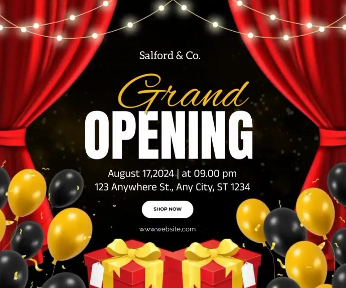 Grand Opening Event Examples Grand opening bussines templates | PosterMyWall