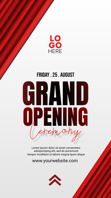 grand opening ceremony Template | PosterMyWall