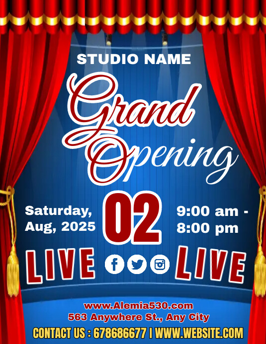 Opening Ceremony Template