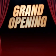 Grand opening ceremony Publicación de Instagram template