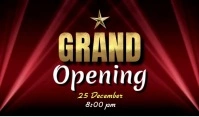 Grand opening ceremony video animation Tag template