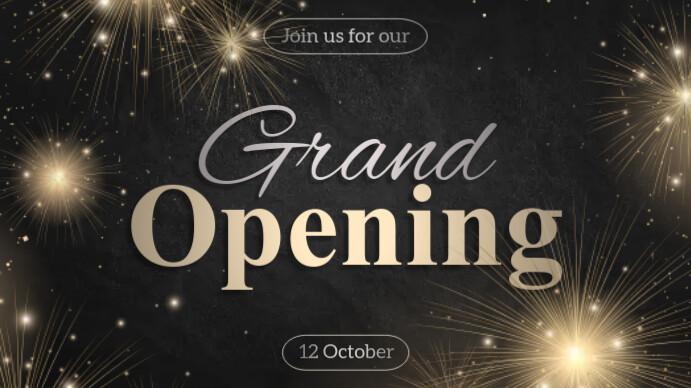grand opening Template | PosterMyWall