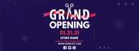 Grand Opening Facebook Cover Photo template