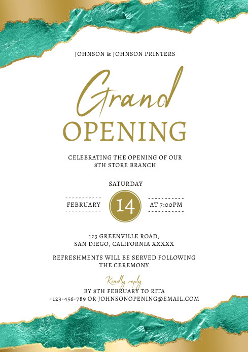 Grand Opening Template | PosterMyWall