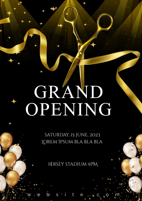 Grand Opening Template | PosterMyWall