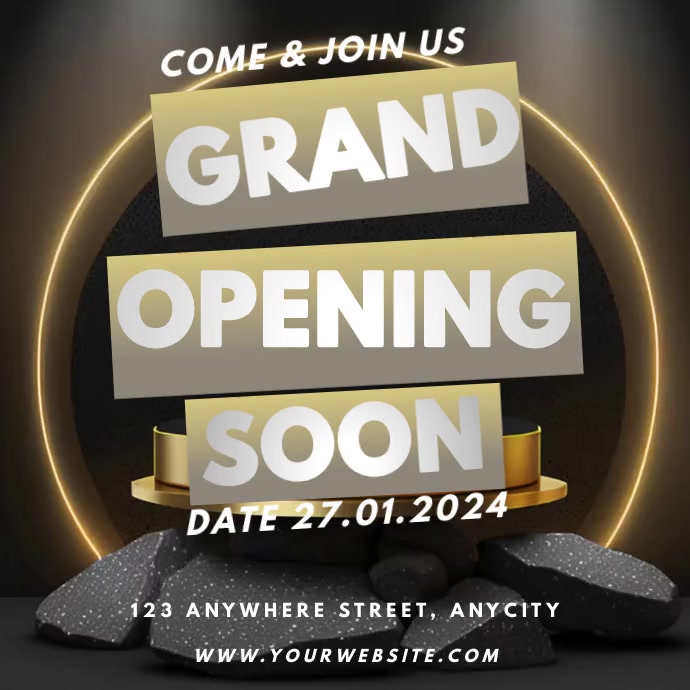 Grand Opening Template | PosterMyWall
