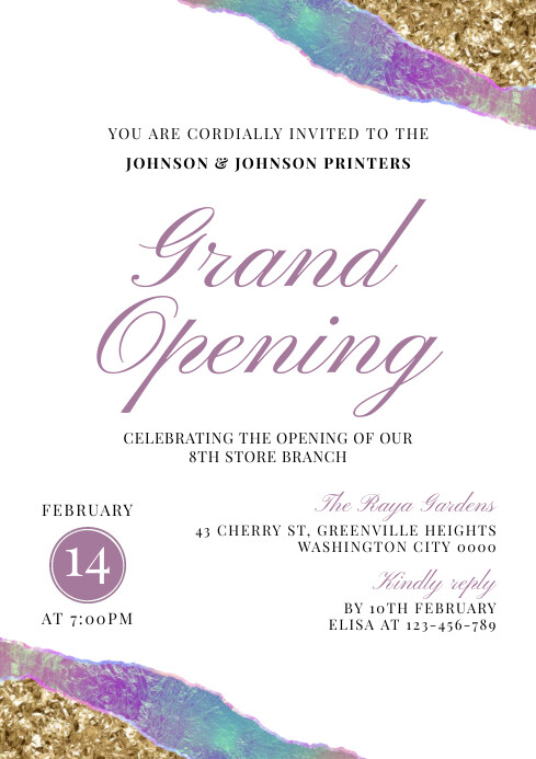 Grand Opening Template | PosterMyWall