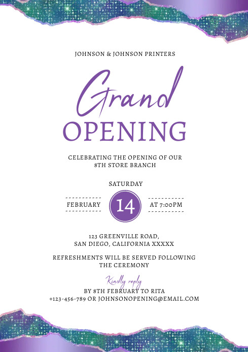 Grand Opening Template | PosterMyWall