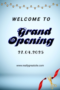 Grand opening template | PosterMyWall