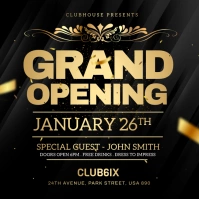 grand opening Instagram-Beitrag template